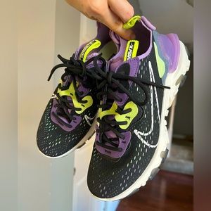 Nike React Vision Gravity Purple Volt Shoes Women’s 7.5 NWOT footwear